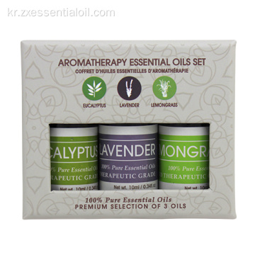 OEM top 3 Therapeutic Grade essential oil  set